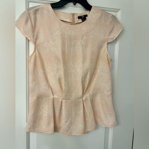 Blush pink blouse